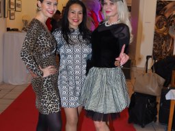 Fashion Show in der Contemplor Galerie Wien am 14. 03. 2024